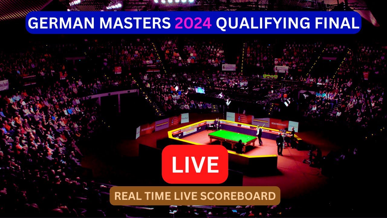 2024 German Masters Snooker Qualifying LIVE Score UPDATE Today
