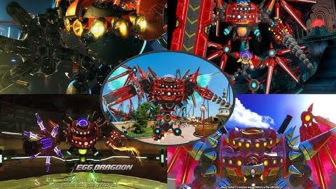 Evolution of Egg Dragoon battles in Sonic games (2008 - 2017)