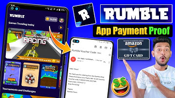 Rumble App Se Amazon Gift Card Kaise Le | Amazon Gift Card Earning App 2023 | Free Amazon Gift Card