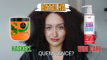 BATALHA GOMMAGE WIDI CARE VS CURVA E COLA HASKELL - QUAL O MELHOR?