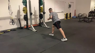 Split-Stance 1-Arm Band Row