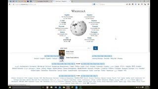 Wikipedia, Picking a Topic