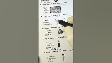 General Knowledge Quiz - Can you get 7/7? #quiz #quiztime #trivia #generalknowledge