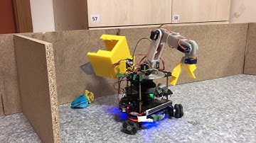 Autonomous Laundry Collection Robot - Bilkent EE Industrial Design Projects 2019