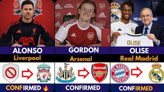 Done Deal ? Confirmed Transfer News Ahead Of Summer Transfer Window 2025, Gordon , Olise , Alon
