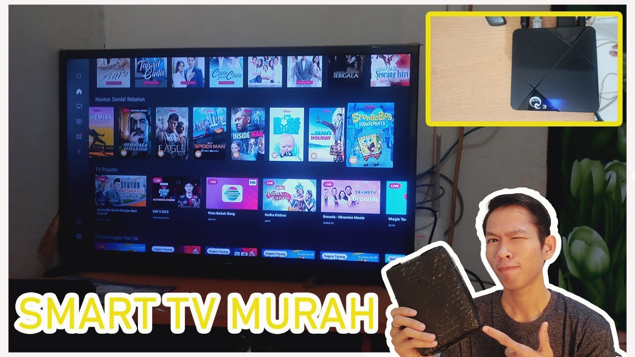 Review Jujur Android TV Box Q3 Mini Harga Cuma 300 Ribuan Buat Ubah TV ...
