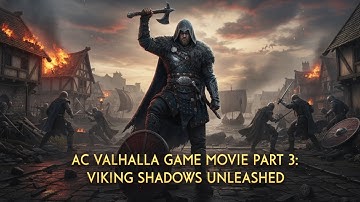 Viking Shadows Unleashed: Dive into the Epic AC Valhalla Game Movie Part 3!