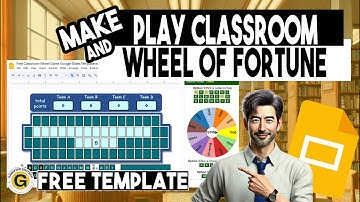 Free Classroom Wheel of Fortune Google Slides Template | Gamified EduTech