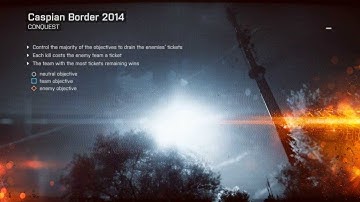 Caspian Border 2014 Loading Screen (BF3 vs BF4)