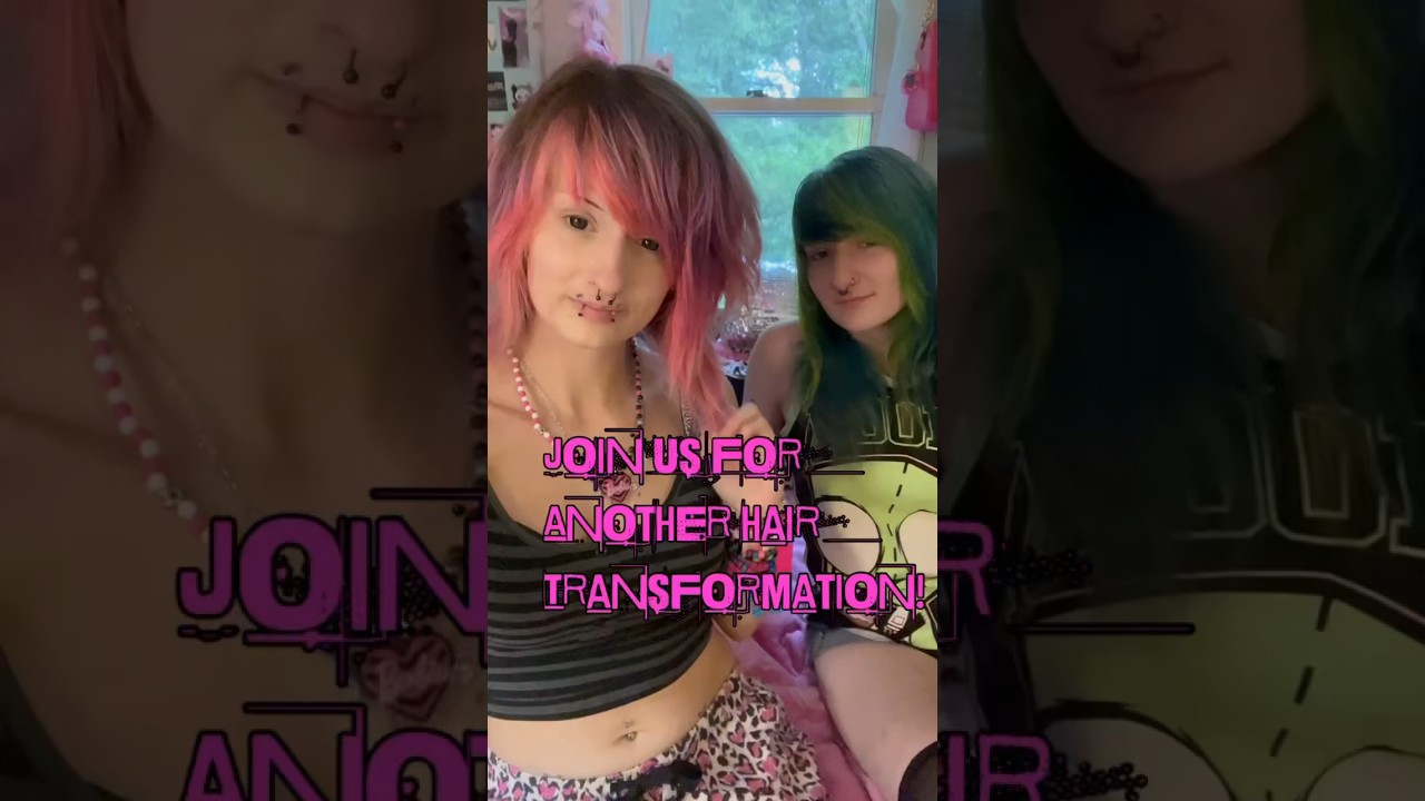 Dyeing scene hair 💖 