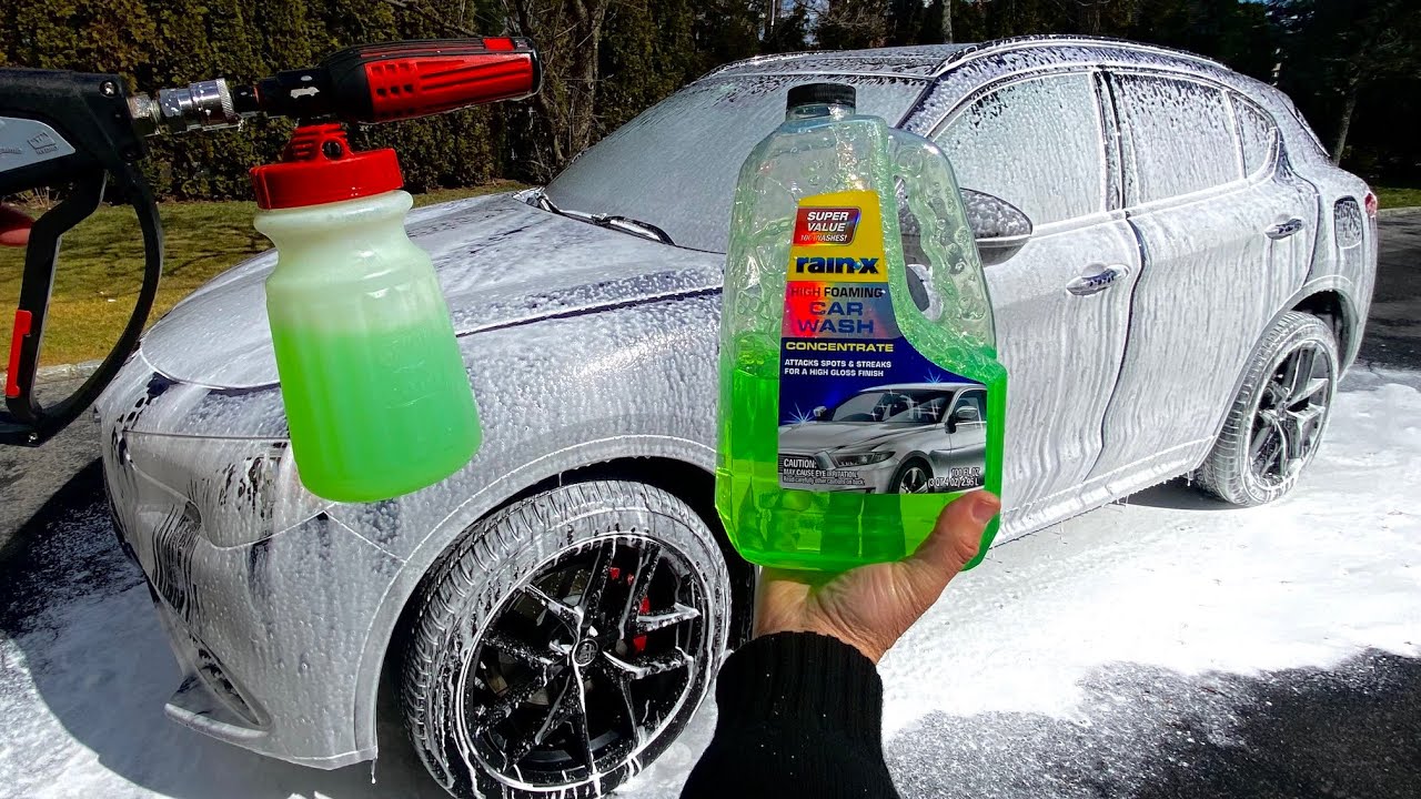 Rain X High Foaming Car Wash Soap Review