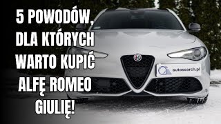 5 REASONS WHY YOU SHOULD BUY AN ALFA ROMEO GIULIA VELOCE!