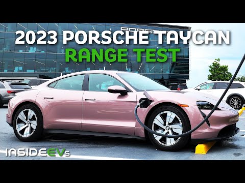 2023 Porsche Taycan Software Update: InsideEVs 70 MPH Range Test