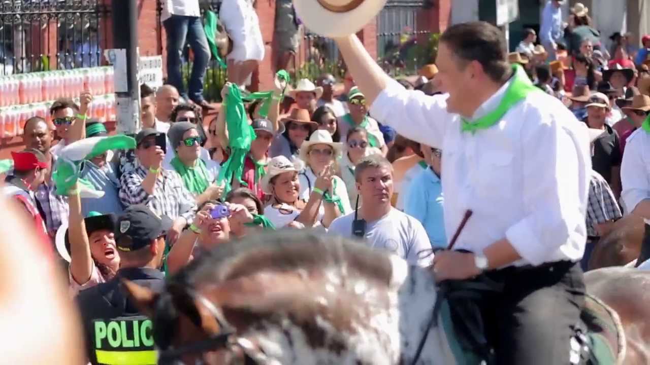 Johnny Araya en Tope de San José 2013