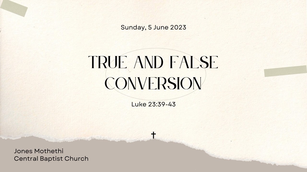 True and False Conversion | Luke 