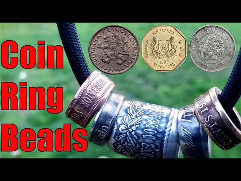 Video: How To Make Beads From Coins