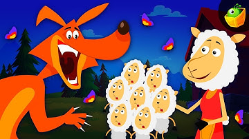 ஓநாயும் ஆட்டுக்குட்டியும் | A Wolf and the Seven Lambs | Bedtime Stories