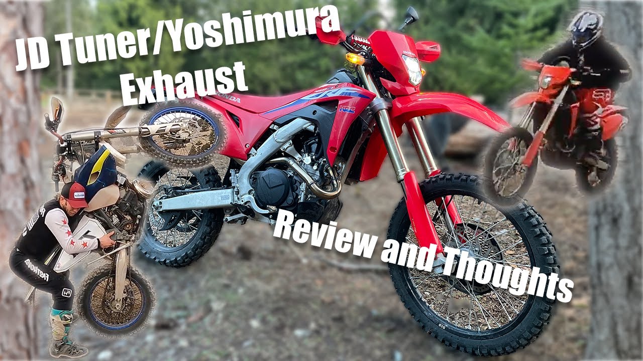 HONDA CRF450RL JD Jetting and Yoshimura Exhaust REVIEW *First Ride