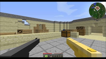 Minecraft MiniGame Cs:Go 1v1