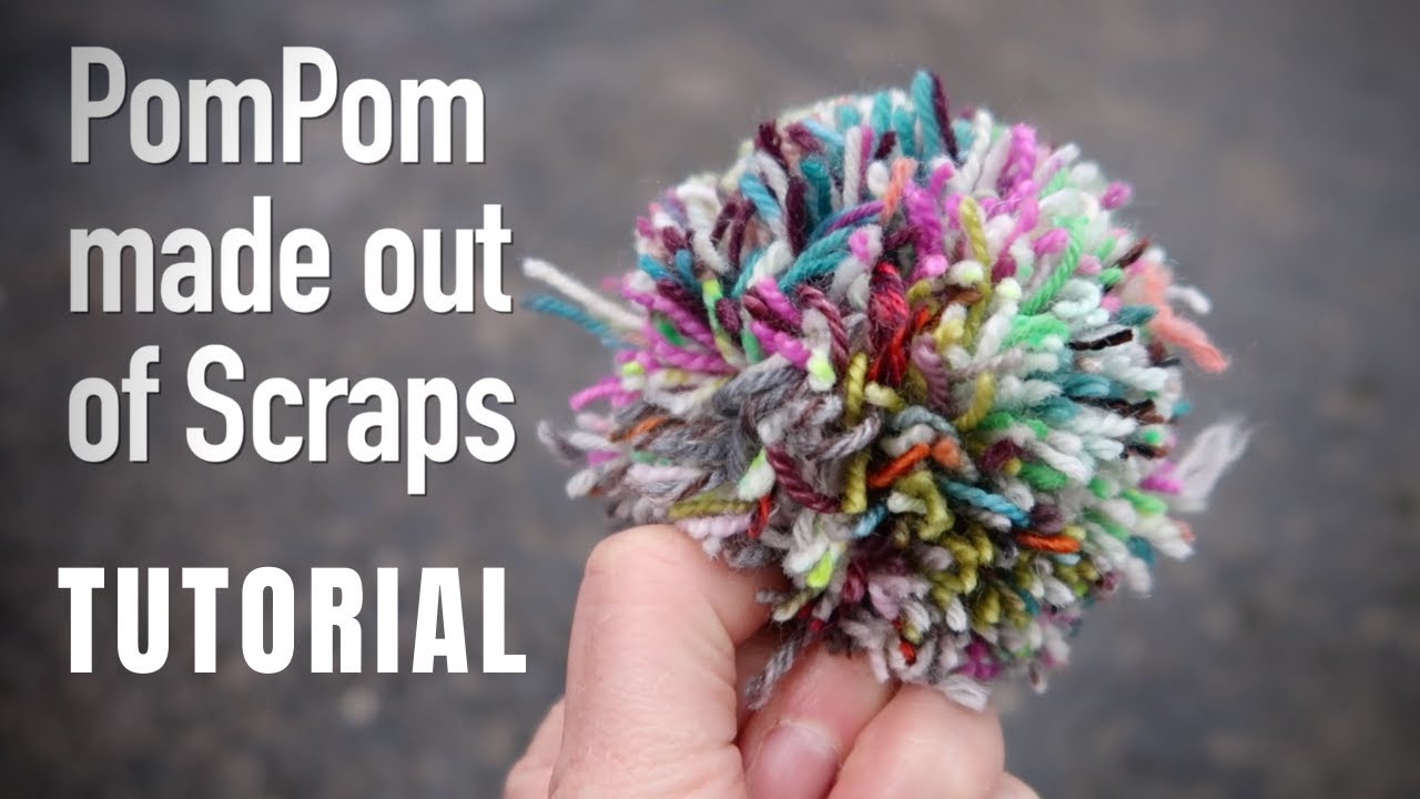 Make Pom-Poms From Your Felt Scraps! - creative jewish mom