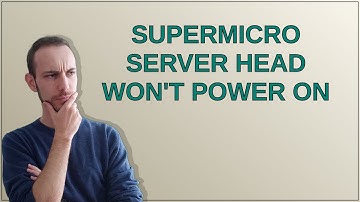 Supermicro server head won