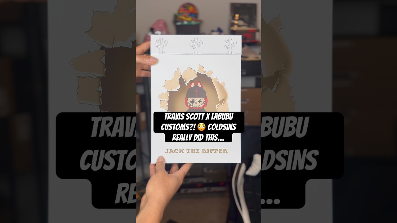 ColdSins x LABUBU x Travis Scott «Jack the Ripper» распакованы 👟 