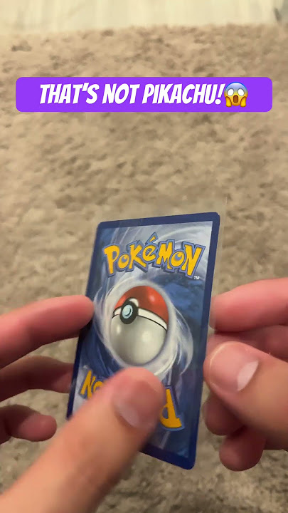 That’s not pikachu!😱 #pokemonchannel #mewtwo #pokemon #pokemontcg #pokemoncards #charizard
