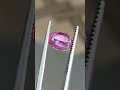 Pink sapphire ♥️ #gems #sapphire #pinksapphire #gemstone