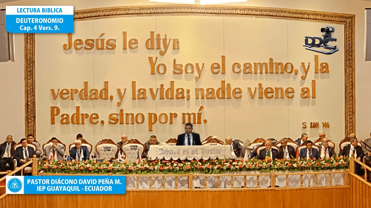 PREDICACIÓN PASTOR DIÁCONO DAVID PEÑA MUÑOZ - IEP GUAYAQUIL ECUADOR
