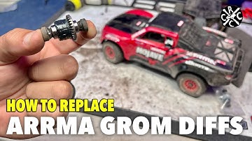 How To Replace ARRMA GROM Diffs