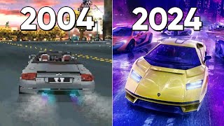 Evolution Of Asphalt Games 2004-2024