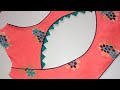 Boat Neck Blouse Cutting And Stitching | Boat Neck Blouse Design | Blouse Design