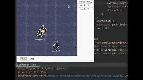Robocode Multi-Agent Collaboration