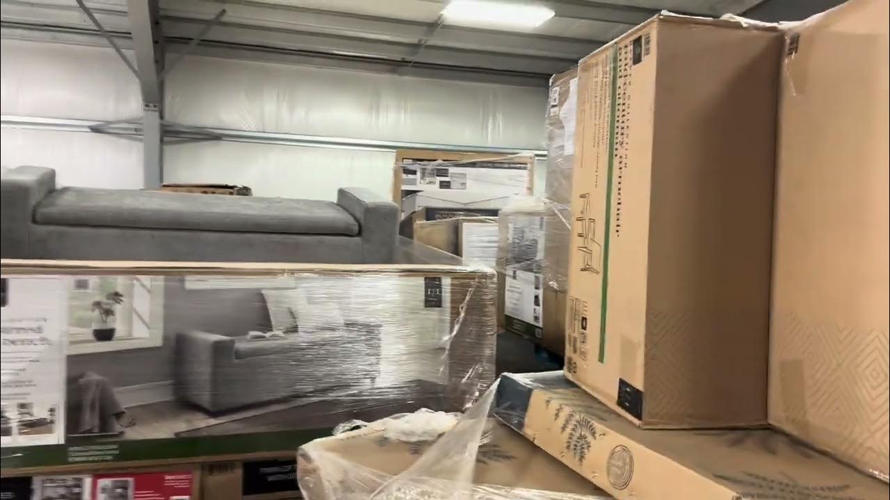 Club Store Furniture Liquidation Truckload YouTube
