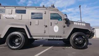 Brentwood Police Features New BearCat Tactical Vehicle