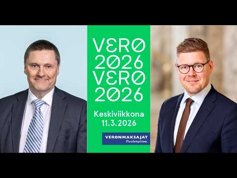 VERO2026: Veropolitiikan aamu