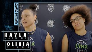 "Controlling The Pace Starts On Defense." | Kayla McBride, Olivia Miles Practice Sound | 8.1.26