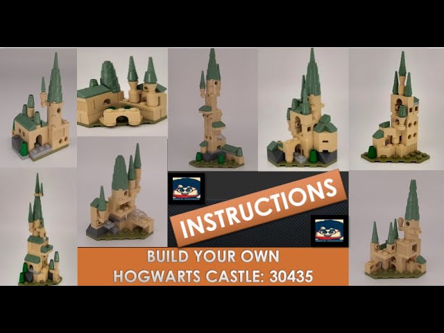 LEGO Harry Potter Build your Own Hogwarts Castle Building Toy 30435 (67  pieces)