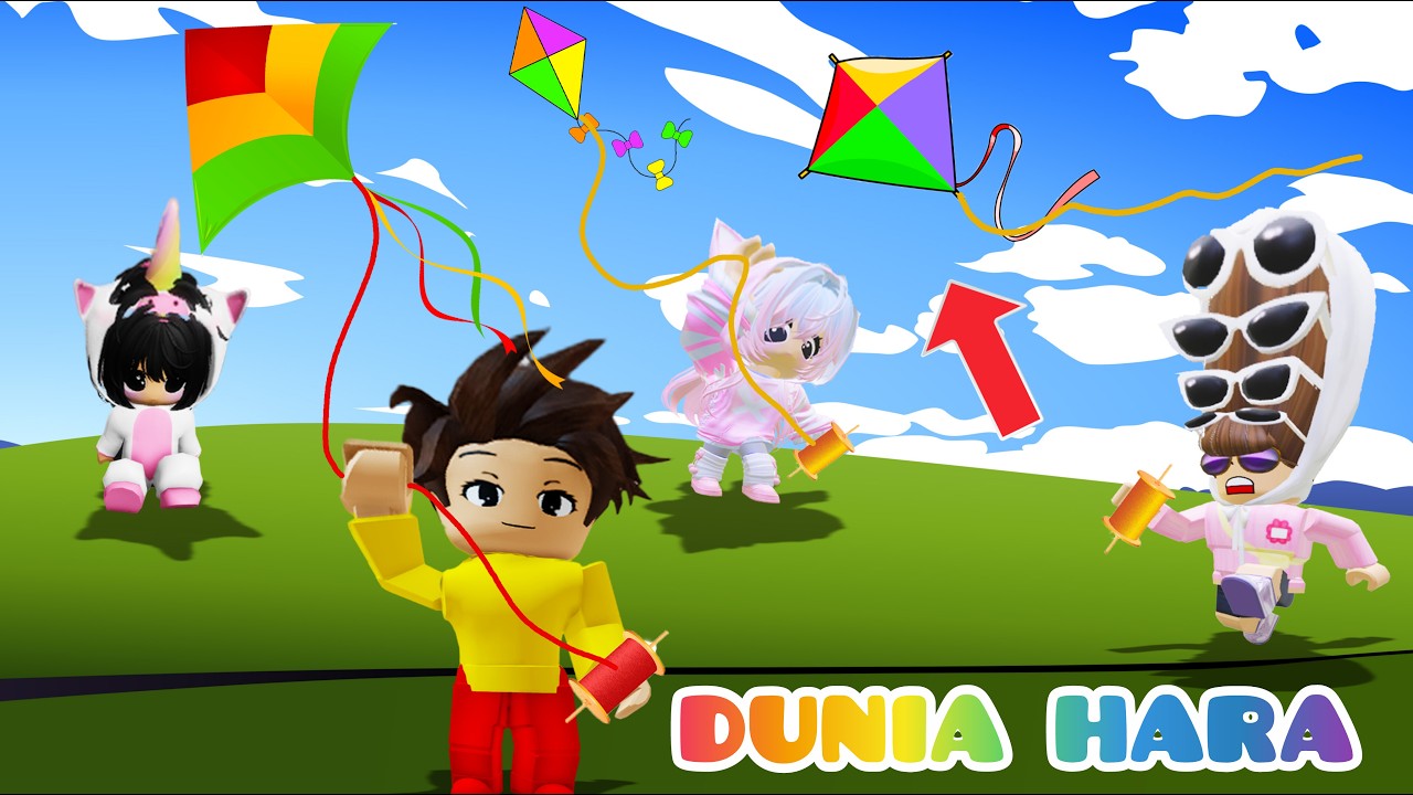 Yuta Main Layangan! 🪁🪁 Layangan TomTom Lepas Terus! 🪁🏃‍♂️💨 🤣 | DUNIA HARA