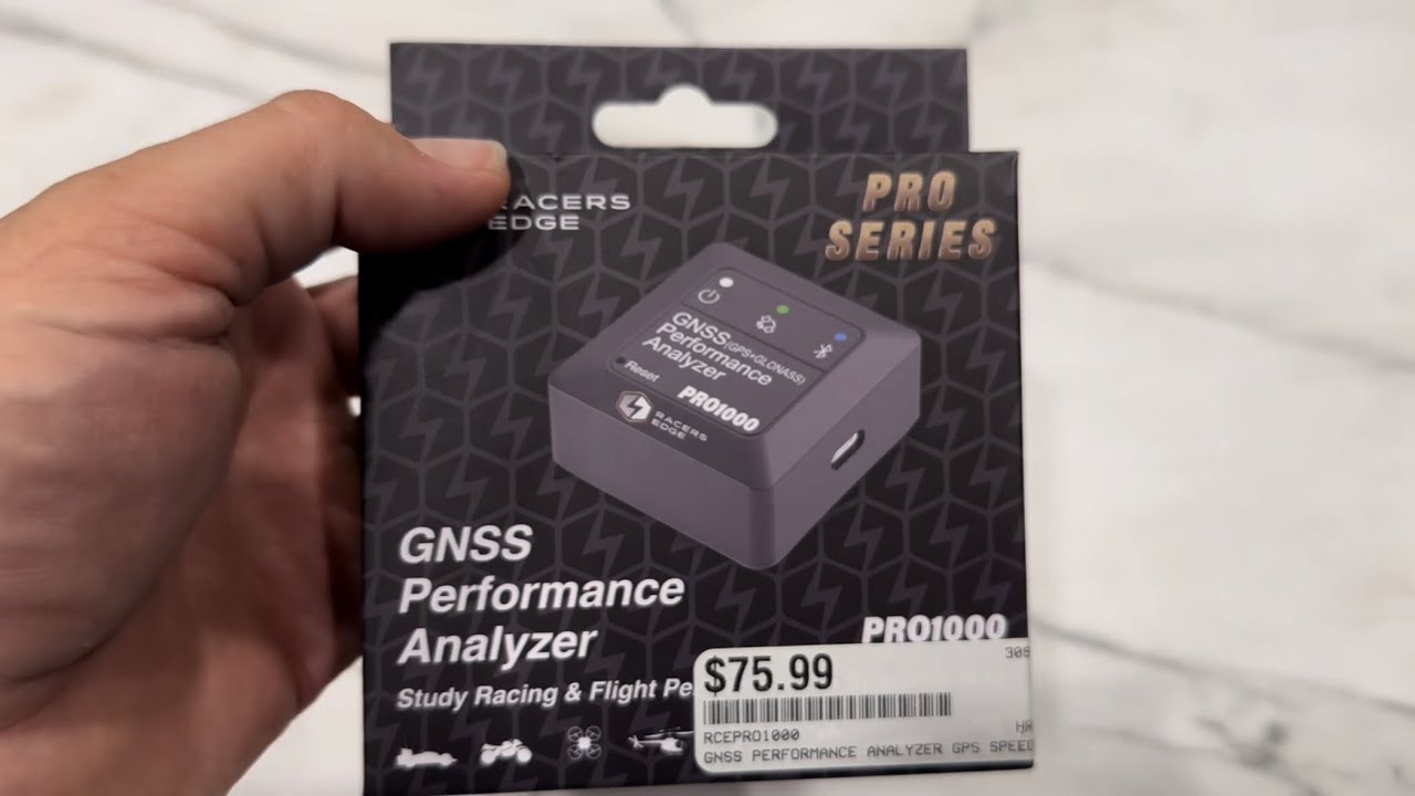 75 Racers Edge GNSS Performance Analyzer Unboxing and Testing YouTube