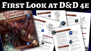 Exploring Keep on the Shadowfell and the D&D 4e Rules - Replay