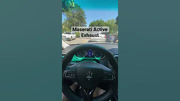 Maserati Ghibli Active Exhaust 