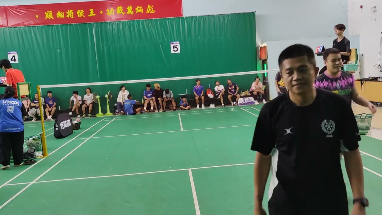 22-ก.พ.-2569  - beer,vong แข่ง แบด TJ 32 -  สนาม เตียเจริญ โคราช