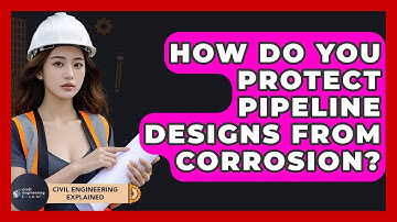 How Do You Protect Pipeline Designs From Corrosion? - Civil Engineering Explained