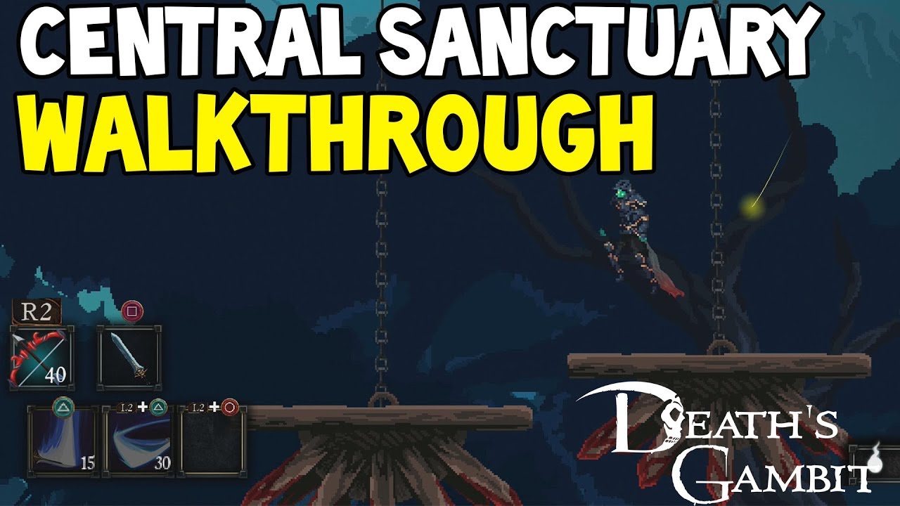 Central Sanctuary - Left - Death's Gambit: Afterlife Walkthrough - Neoseeker