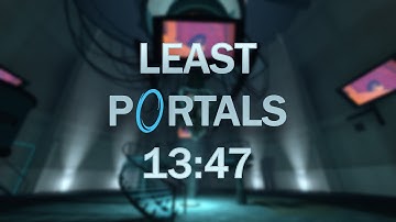 Portal Done with 15 Portals in 13:47 - Least Portals