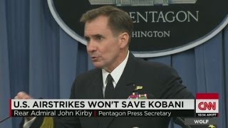 Kirby: airstrikes won't save Kobani