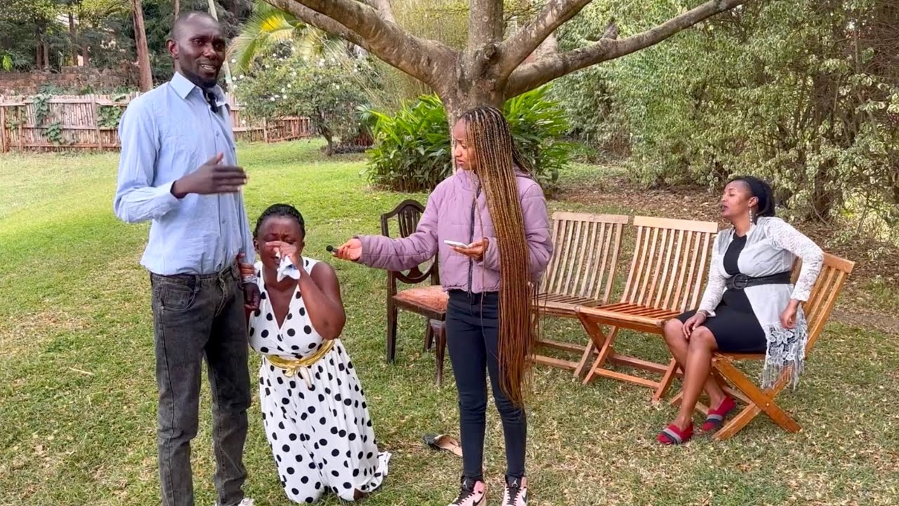 Sidechick begs not to be chased away😭 mubaba is raising another man's child💔