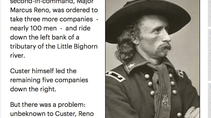 The Myth Behind The Life of General George Custer
