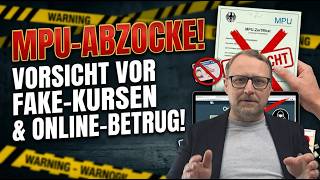 MPU-Abzocke: Wie Fake-Berater Ihnen mit der "Online-MPU" das Geld stehlen